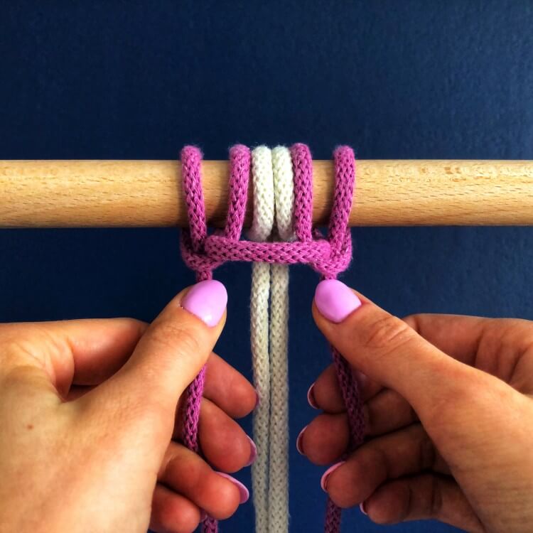 pętla kolorowa etap6