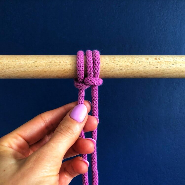 pętla poczwórna z grzbietem etap3