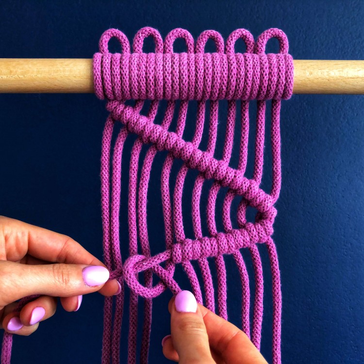 węzeł żebrowy skośny etap13