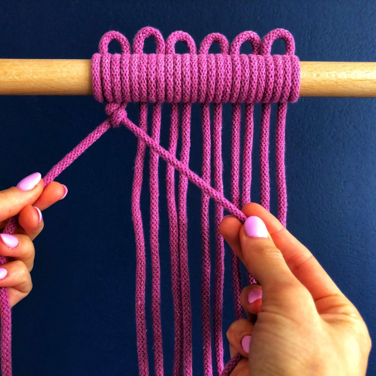 węzeł żebrowy skośny etap5