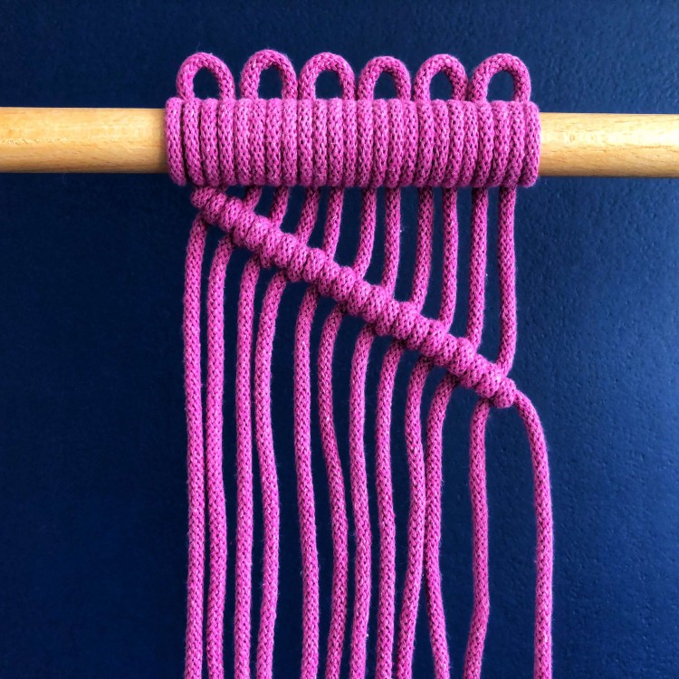 węzeł żebrowy skośny etap8