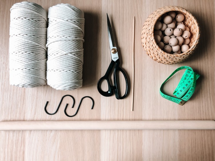 narzędzia do makramy