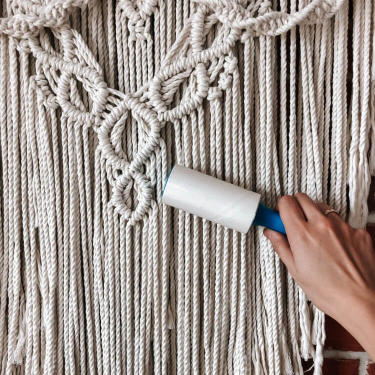 Jak czyścić makramy?