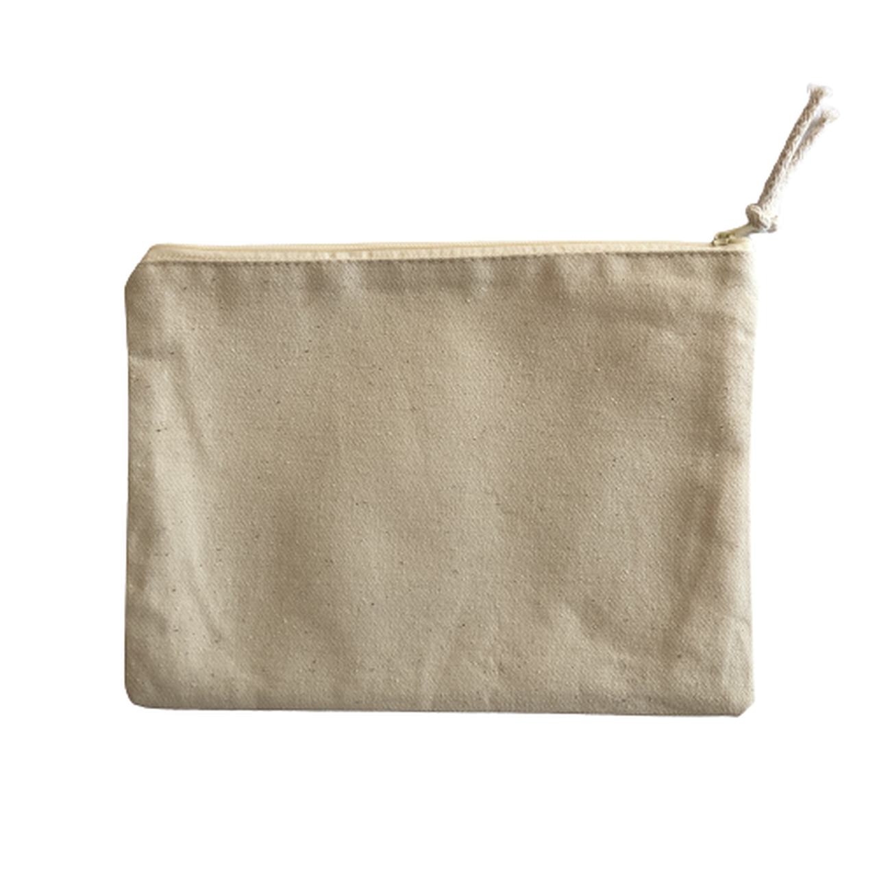 Bawelniany wklad do torebki z makramy - kopertowka kosmetyczka 3