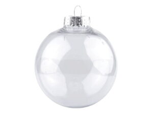 Bombka jednoczesciowa przezroczysta 2