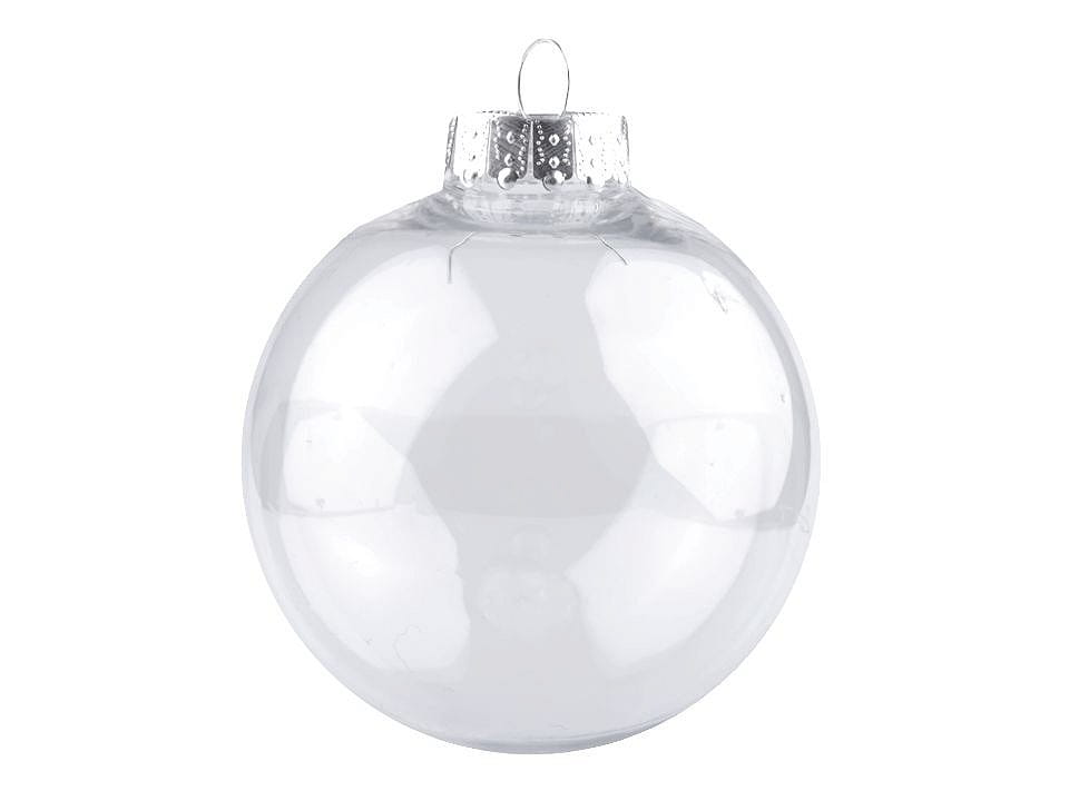 Bombka jednoczesciowa przezroczysta 2