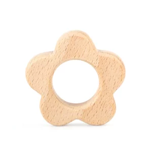 Gryzak drewniany Kwiatek