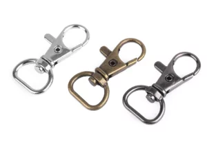 Karabinczyk metalowy do breloka i torebki 12mm 1
