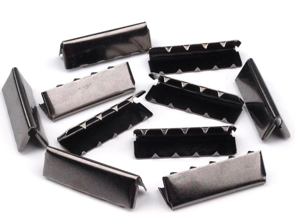 Koncowka do paska Czarny Nikiel