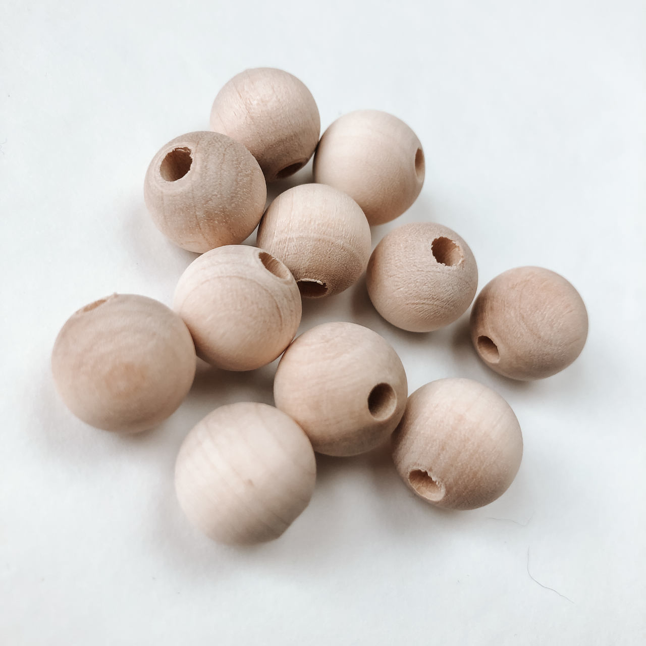 Koraliki drewniane do makramy 3