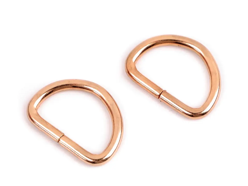 Polkole metalowe 20 mm Zloty