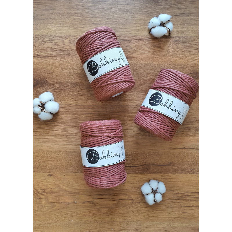 Sunset sznurki skrecane 5mm do makramy Bobbiny