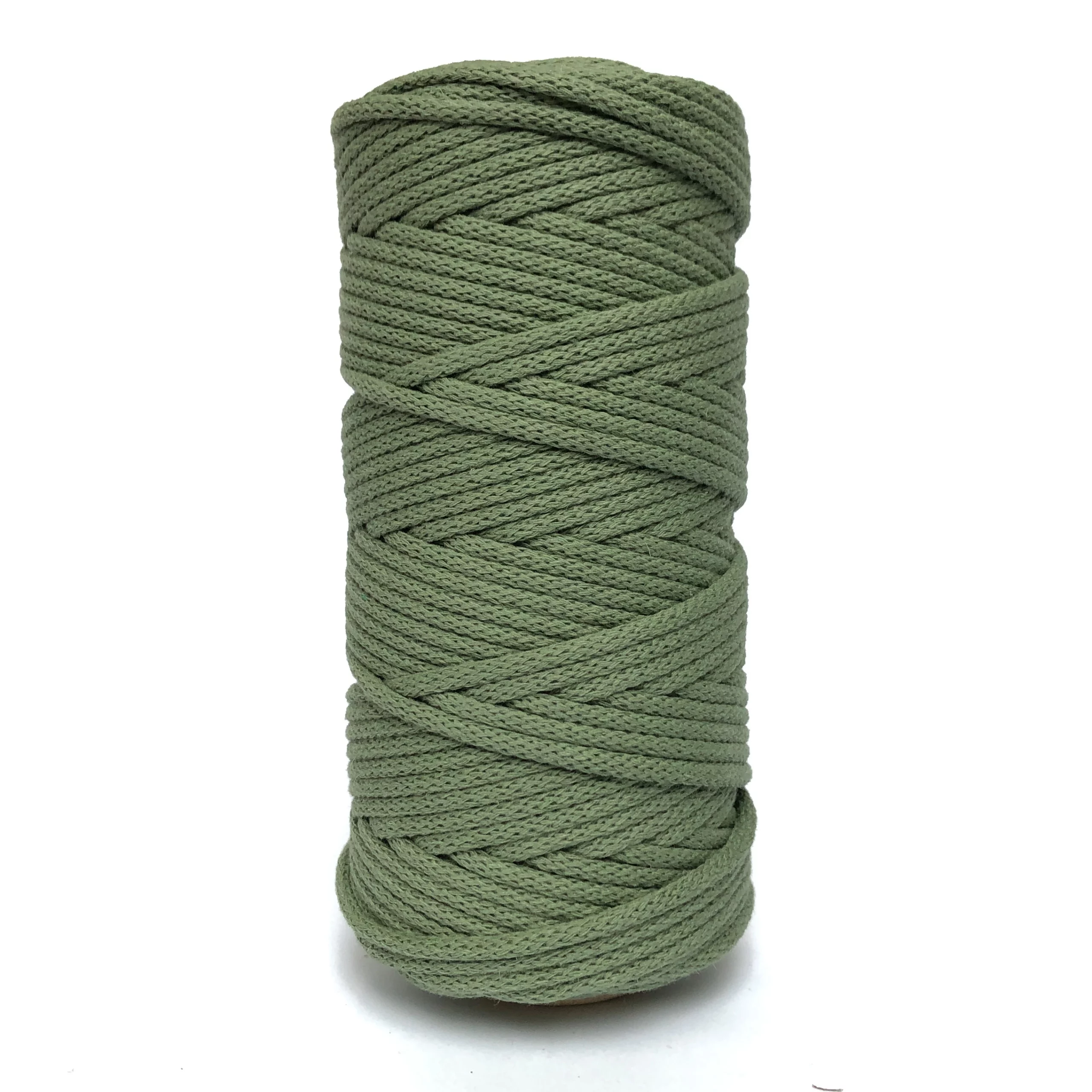 Szalwia sznurek bawelniany do makramy pleciony 5mm z rdzeniem Classic