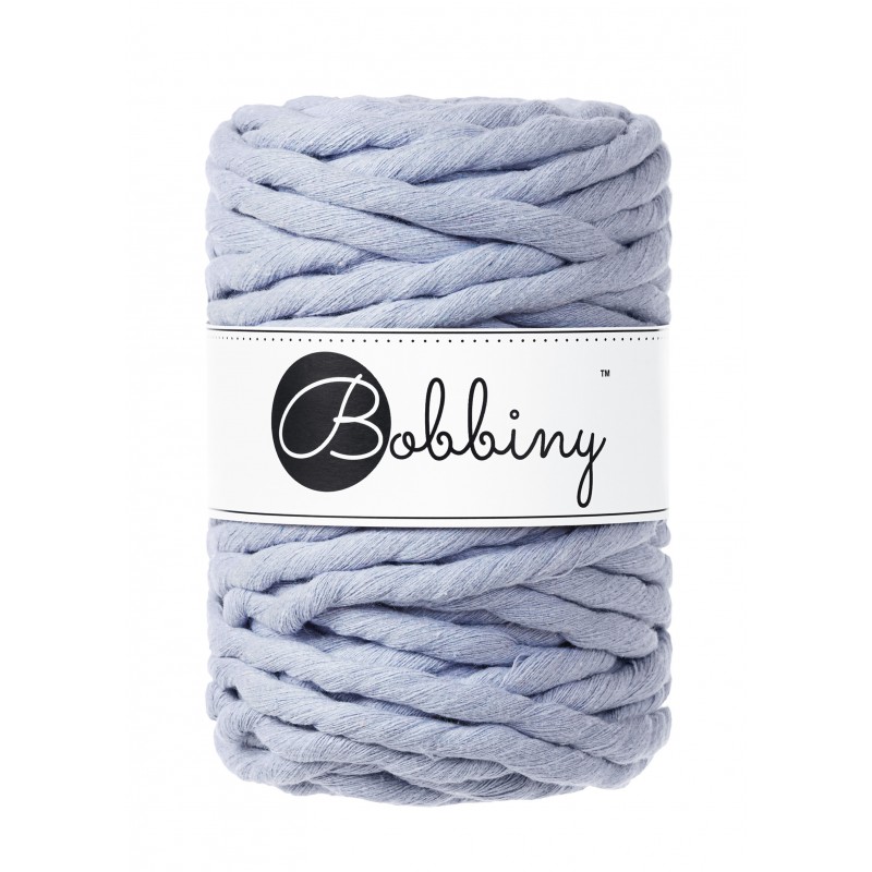 irysowy iris bawelniany sznurek skrecany 9 mm do makramy Bobbiny