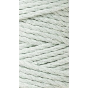 jasny zielony milky green sznurek potrojnie skrecany 3PLY 3 mm do makramy Bobbiny